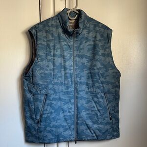 johnnie-O Blue Camo Vest
